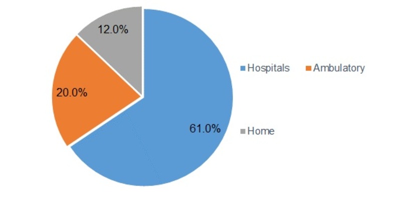 Saudi Arabia Medical Devices Market, by End Users, 2017 (% Market Share)