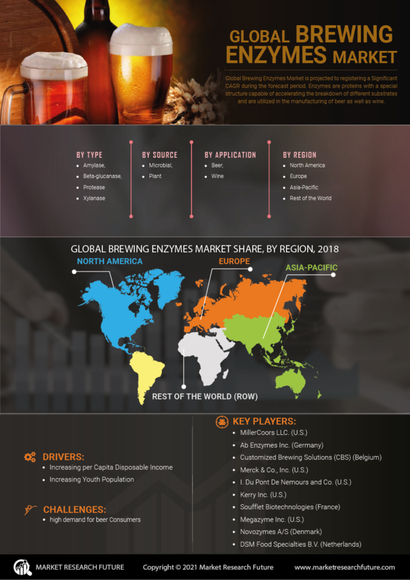 Brewing Enzymes Market Size, Share, Growth Analysis by 2027 MRFR