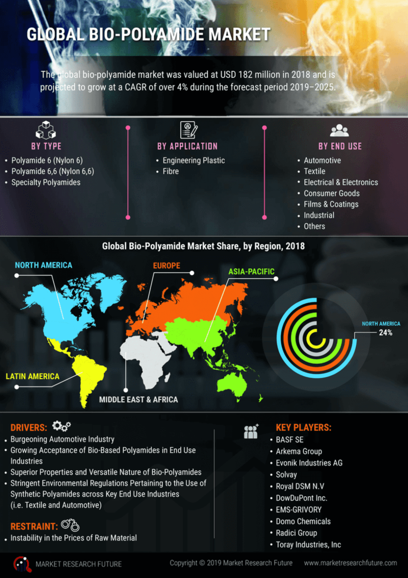 Bio Polyamides Market Information By Type, Application, Size, Share ...